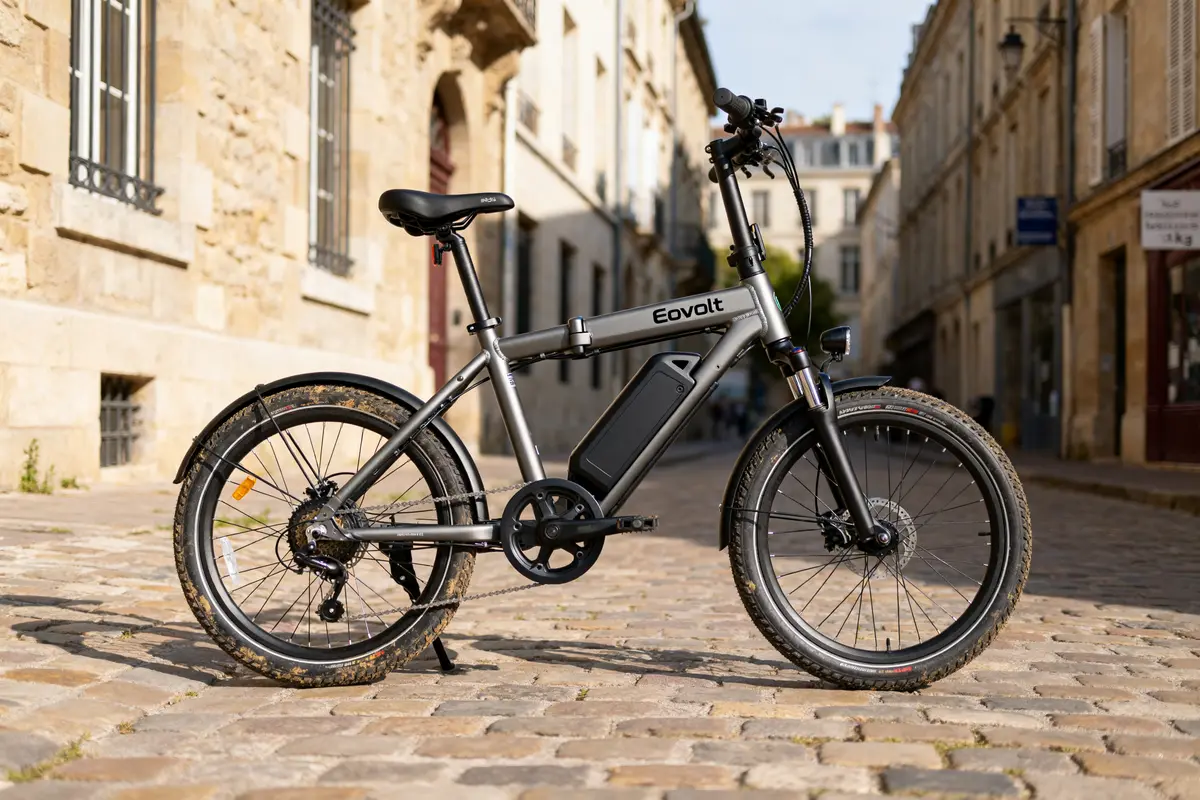 Eovolt afternoon : Le vélo pliant électrique idéal pour le vélotaf