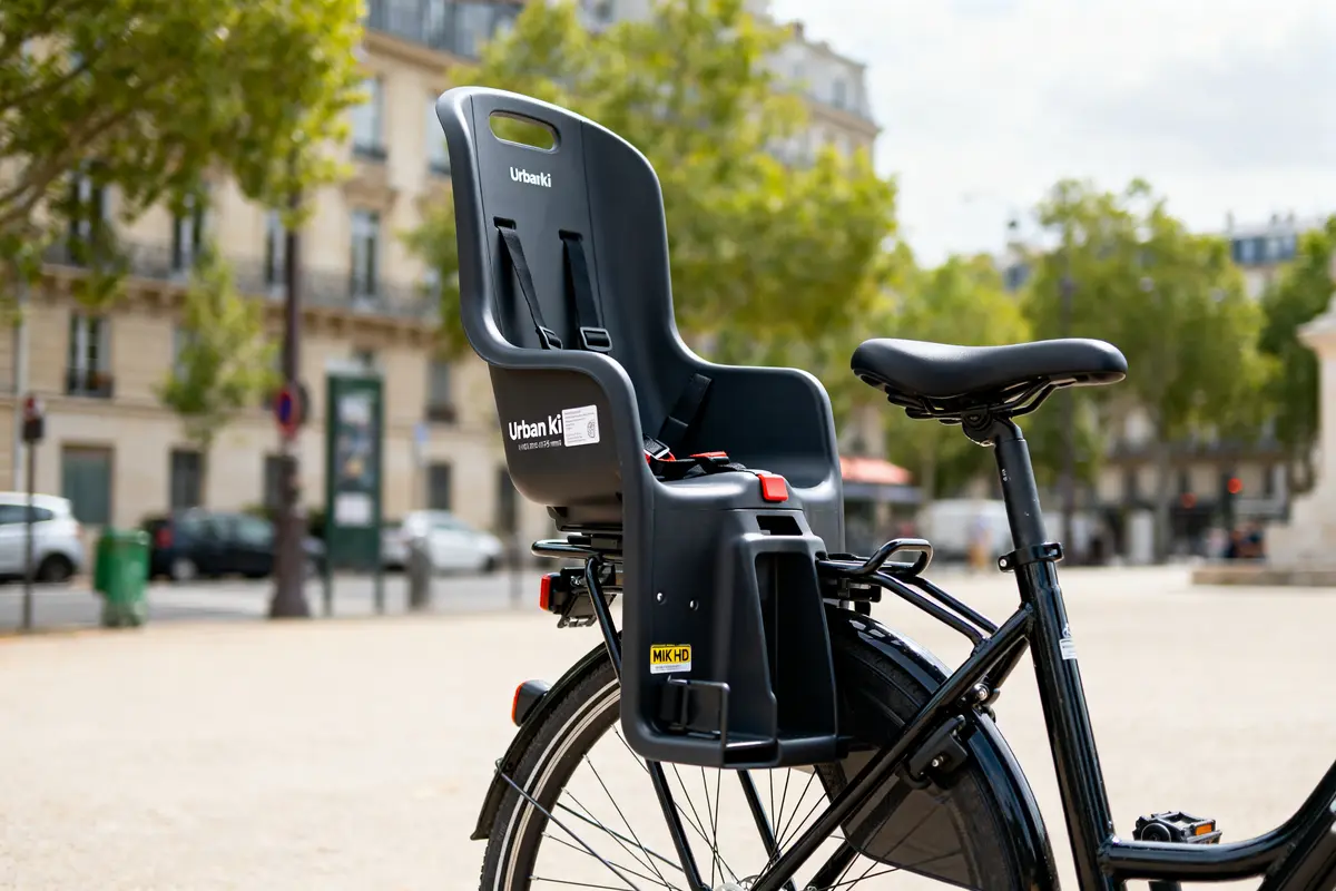 Urban Iki : sièges enfant sécurisés avant et arrière pour vélo