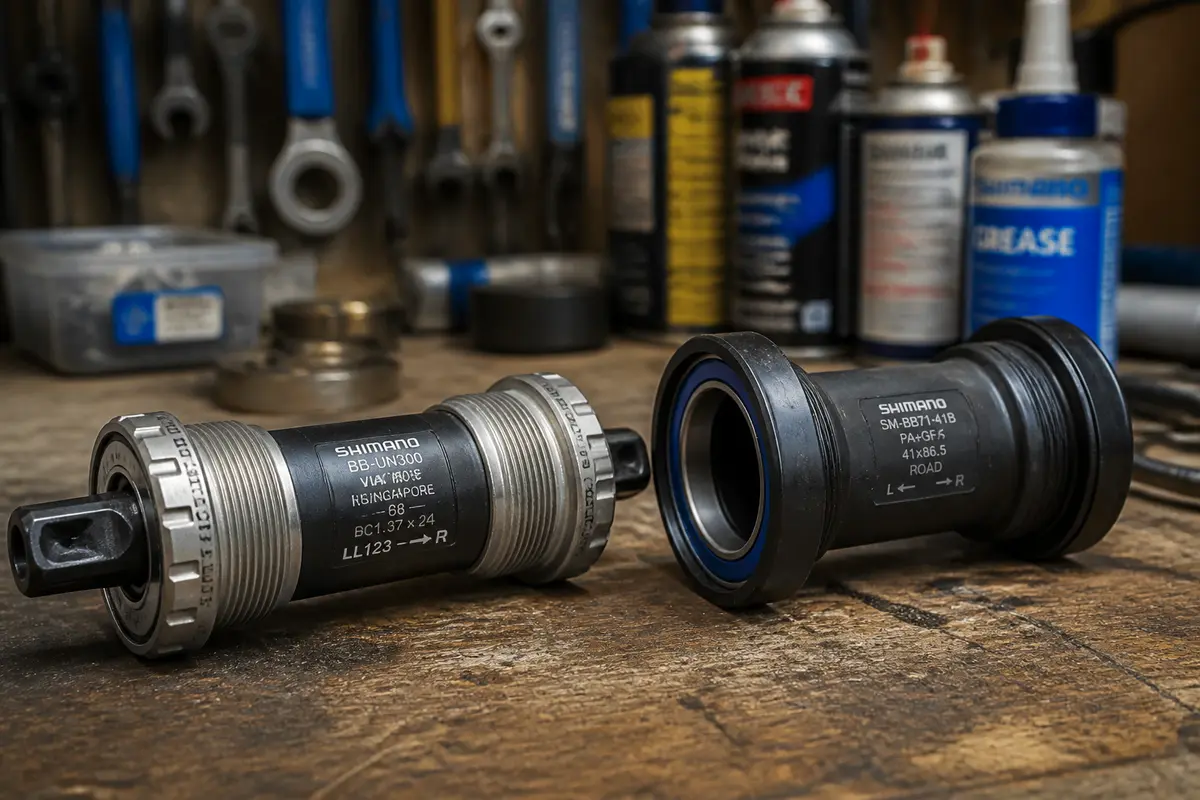 Boîtier pédalier Shimano : guide choix, compatibilité &amp; montage