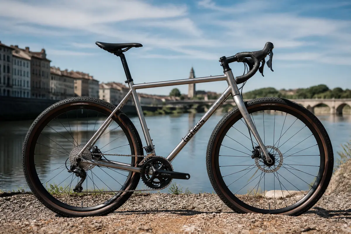 Genesis Croix de fer : vélo gravel acier entre ville et aventure