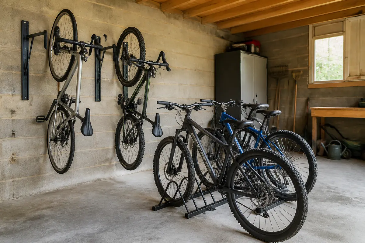 Support vélo garage : guide gain de place et fixation sécurisée